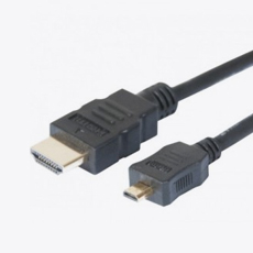 Cordon HDMI vers micro HDMI highspeed  avec ethernet - 1.00m