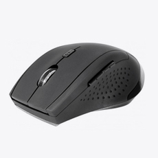 Souris optique noire sans fil 2.4 GHz