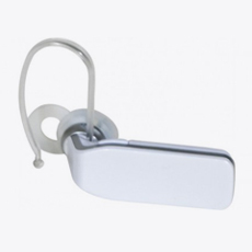 Mini oreillette bluetooth V3.0 blanche double connexion