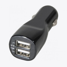 Chargeur allume cigare 2 ports 3,1 a