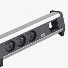 Bandeau 3 prises + 1 emplacement